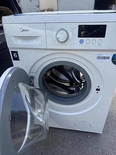 Midea önyükləməli paltaryuyan maşın - Yükləmə həcmi: 6 kq (korpusda — 1