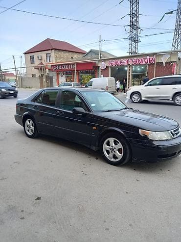 opel astra xecbek: Saab 9-5 sedan – qara rəng, 4 qapı, orijinal yüngül lehimli disklər və — 4