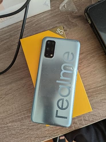 honor 9 d: Realme 7 5G, 128 GB, rəng - Gümüşü, Barmaq izi — 2