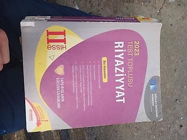 Məhsul: “Riyaziyyat – 2023 Test Toplusu”, II hissə (Dövlət İmtahan