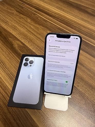 iphone 13 pro ikinci el: IPhone 13 Pro, 128 GB, Sierra Blue — 6