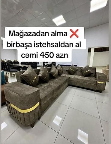 Yeni, Künc divan, Qonaq otağı üçün, Açılmayan lalafo.az -da Yeni, Künc divan, Qonaq otağı üçün, Açılmayan