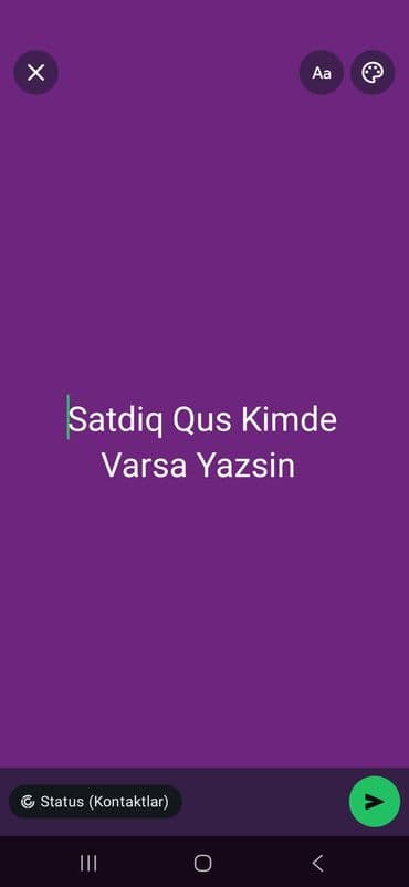 Elan: Satlıq quş axtarılır Təsvir: - Ev quşları və dekorativ quşlar