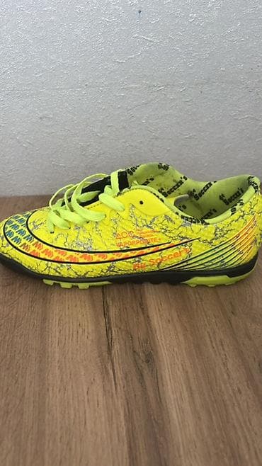 volta vs 1: Uşaq futbol butsası – turf/mini-futbol üçün - Rəng: neon sarı, qara — 3