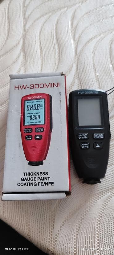 HW-300MINI boya qalınlığı ölçən cihaz - Tip: Paint/Coating Thickness