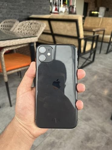 iphone 11 ucuz qiymete: IPhone 11, Qara, Face ID — 1