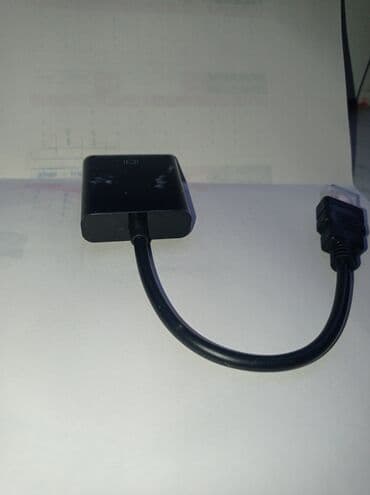 4 portlu modem: VGA to HDMI Kabel. Notebook Dan vga dəstəkli tv -yə . Vəya kompüter — 4