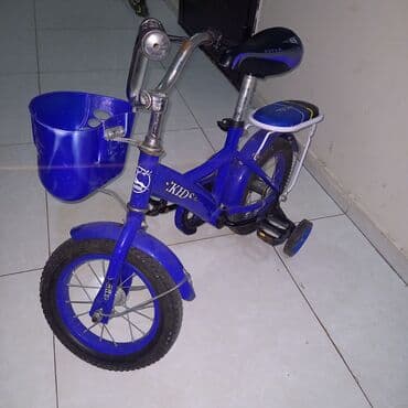 корейские велосипеды в бишкеке: Uşaq velosipedi – mavi rəngdə, KID model yazılı. Xüsusiyyətlər: - — 1