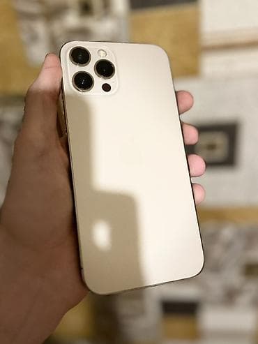 iphone 12 pro max 128 ikinci el: IPhone 12 Pro Max, 256 GB, Qızılı, Simsiz şarj, Face ID — 1