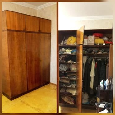 Açılan, 6 qapı Düz dolab, Qarderob, paltar dolabı