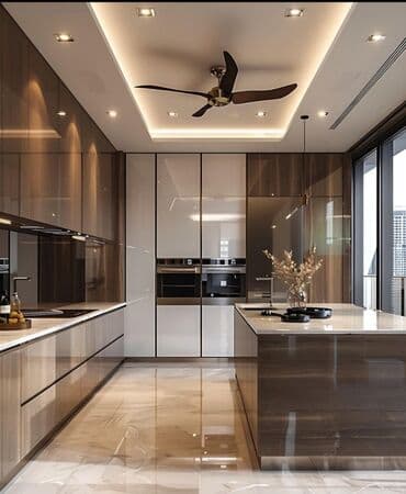 soft home: Sifarişlə mətbəx dəsti, Özü çəkən petlələr, MDF — 5