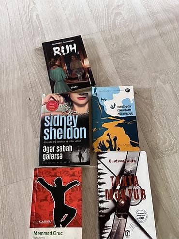 Bədii ədəbiyyat: Müxtəlif janrları əhatə edən böyük kitab dəsti. Dəstdə görünən — 2
