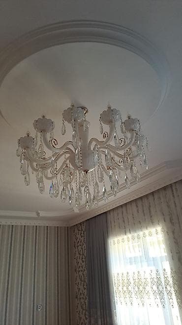 aglayan kukla sekilleri: Çılçıraq, 10 və daha çox lampa, Farfor — 3