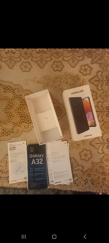 atouch tablet se pro: Samsung Galaxy A32, 128 GB, rəng - Boz, Sensor, Barmaq izi, İki sim kartlı — 7