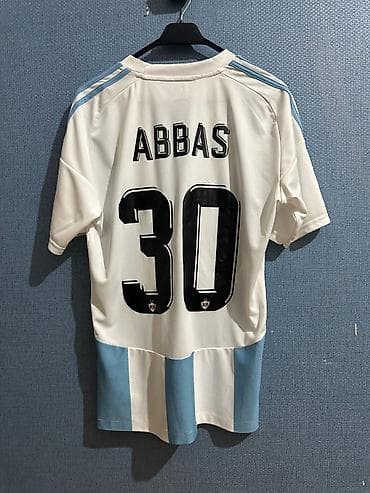 qarabag ajax: Futbolka, Adidas, L, rəng - Ağ — 2