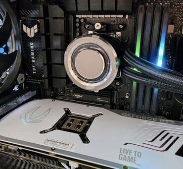 komputer işləri: Ram 192 GB. əməliyyat bloku, Prosessor: AMD Ryzen 9 7950X Video kart — 8