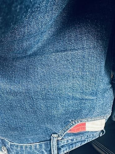 wolt kurtka: Kurtka, Cins, Qış, Tommy Hilfiger, XL — 4