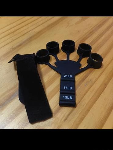 Barmaq gücləndirici və məşq aləti - 5 barmaq üçün elastik halqalı