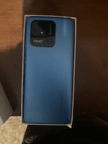 işlemiş telefon: Redmi 10C, 64 GB, rəng - Göy, Barmaq izi — 1