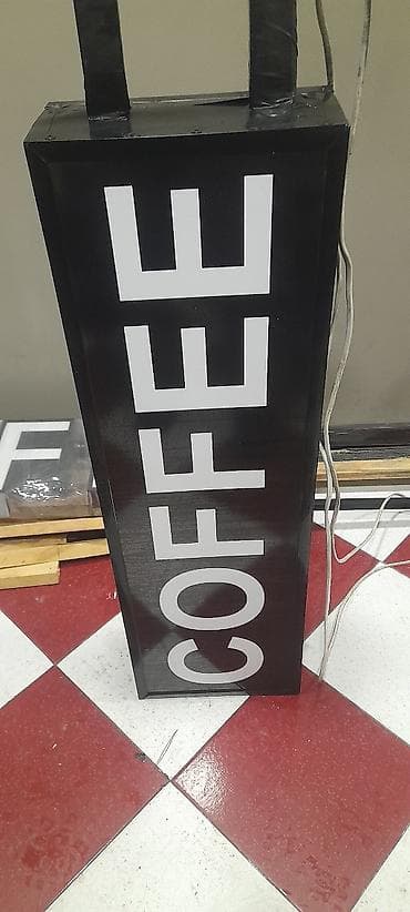 Məhsul: “COFFEE” yazılı ikiüzlü işıqlandırılan reklam qutusu 100×30 -