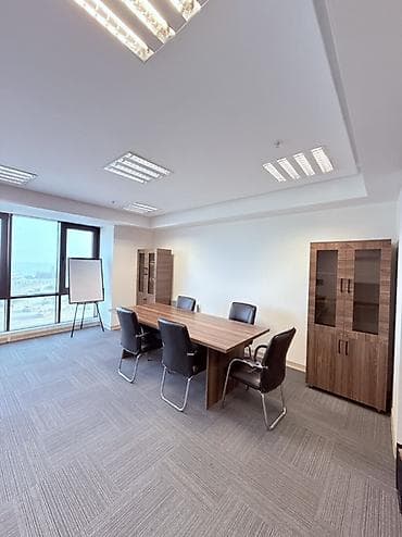 Təcili satılır! Ofis mebel dəsti – müasir dizayn, qoz ağacı — 2