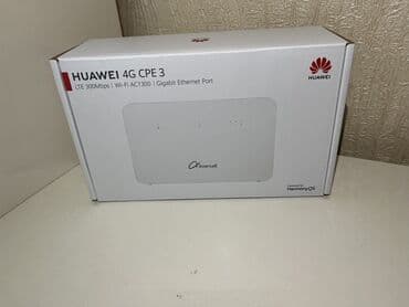 Məhsul: Huawei 4G CPE 3 (Azercell brendləşdirilmiş) REAL ALICIYA