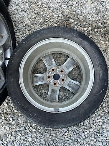 Şin və təkərlər: Chevrolet orijinal 5 barmaq yüngül lehimli disklər və şinlər dəsti - — 4