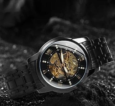 tisot saat: Yeni, Qol saatı, Winner, rəng - Qara — 3