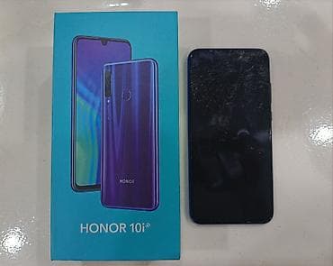 tekno spark 20: Honor 10i, 128 GB, rəng - Mavi, Qırıq — 1