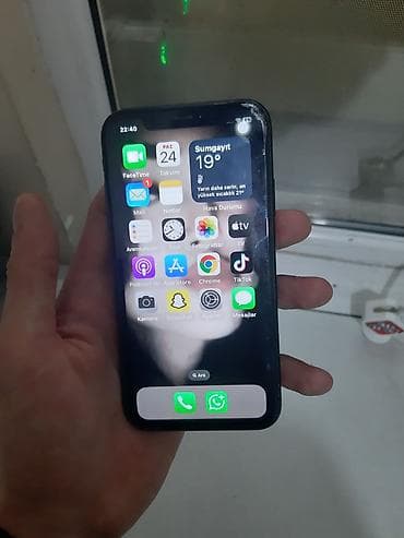 kohnə kondisioner alıram: IPhone Xr, 64 GB, Qara, Face ID — 1