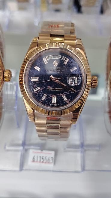 qol saati: Məhsul: Kişi qol saatları (Rolex üslubunda modellər) - Korpus və — 9