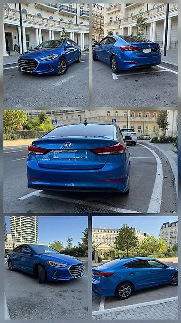 hunday i20: Hyundai Elantra – mavi sedanın zərif dizaynı və praktiki — 1
