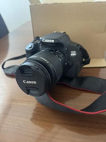 Фото и видеокамеры: Canon EOS 650D DSLR fotoaparat dəsti - Korpus: Canon EOS 650D — 2