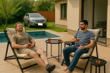 bitki toxumlarinin satisi: Şezlonq. Bağ, balkon üçün şezlonq dəsti. Qiyməti - 1 ədəd şezlonq — 4