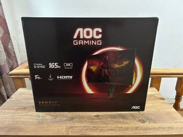 tesla monitor: Aoc Gaming Monitor (24G2SP) AOC | 24.5″ | IPS | 165Hz | 1ms | — 1