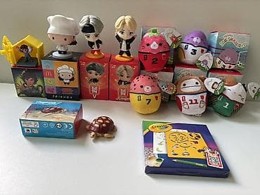 oyuncaq fiqurlar: 1 ədədi - 5 manat Mcdonald’s Happy Meal kolleksiya oyuncaqları. Yeni — 1