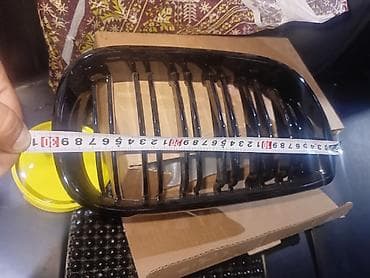 тв тумбы на заказ: BMW üçün radiator barmaqlığı (kidney grill) – parlaq qara rəng. - — 2