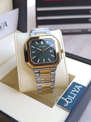 almaniyada saat neçədir: Yeni, Qol saatı, rəng - Qızılı — 5