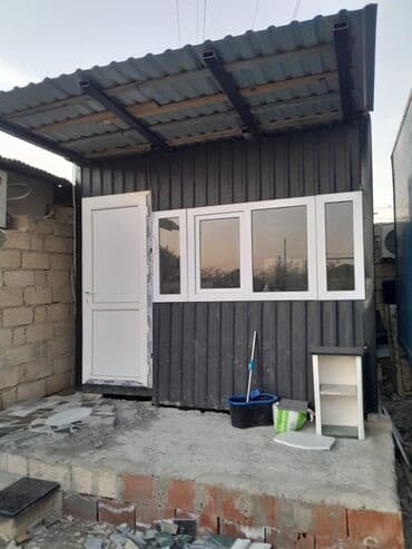 Uzunu 3 eni 2 yarım hüsndürlüyü 2 yarım qalın profildən yığılıb arası