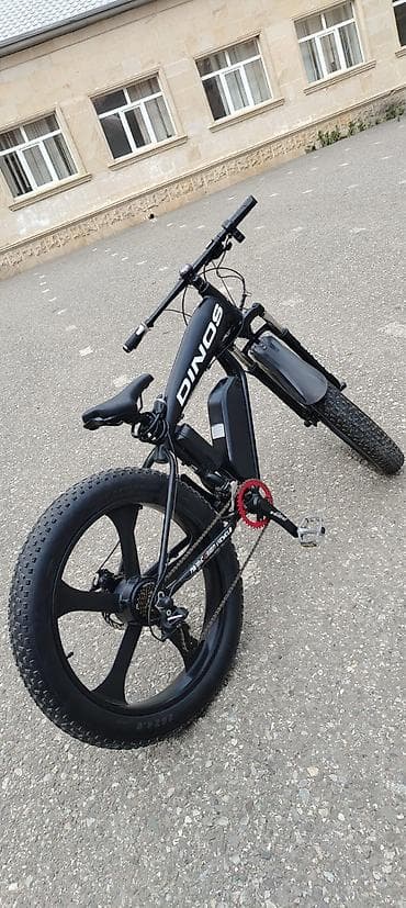 Elektrik velosipedi – DINOS fatbike - Güclü elektrik sistemi