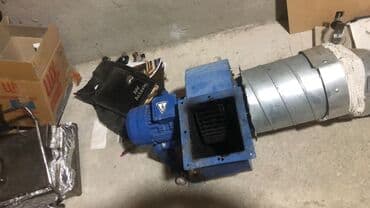 Kassa avadanlığı: Nerj manqal.180/90. Ustünde havalandirmasi matorlu + 5 mt boru hamsi — 4