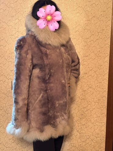 suni kurk: Kürk, One size, rəng - Bənövşəyi — 2