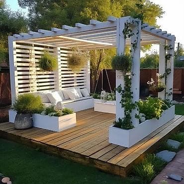 Bağ/perqola və taxta terras layihələndirilməsi və quraşdırılması at lalafo.az Bağ/perqola və taxta terras layihələndirilməsi və quraşdırılması