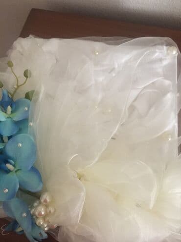 плетеные корзины бишкек: Xonca ici atlas, ustu organza parcadi — 3