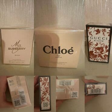 Toy paltarları və aksesuarları: Brend ətirlərin orijinal qablaşdırmada seti: - My Burberry Blush – — 1