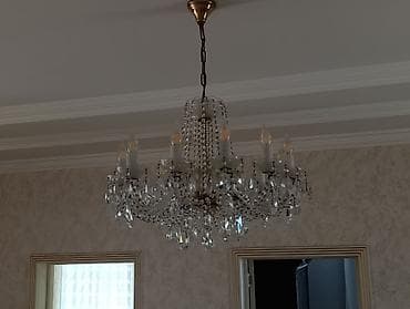 ledlər: Çılçıraq, 10 və daha çox lampa, Xrustal — 2