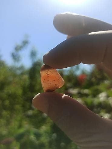 Heyranedici Gözəllikdə Təbii Aqat ( Karnelian) Daşı Satılır 💎 — 4