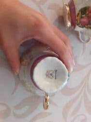 Qida məhsulları: Çay dəsti, rəng - Ağ, Keramika, 5 nəfərlik, Yaponiya — 2