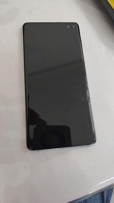 s10 ikinci el: Samsung Galaxy S10 Plus, 128 GB, rəng - Qara, Qırıq — 9