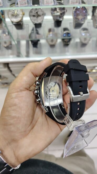 saat gumuş: Yeni, Qol saatı, rəng - Qara — 4